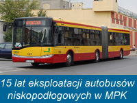 2009-09-12 15 lat eksploatacji autobusów niskopodłogowych w MPK