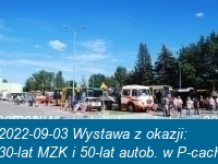 2022-09-03 Wystawa taboru z okazji 30-lecia MZK Pabianice oraz 50-lecia komunikacji autobusowej w Pabianicach