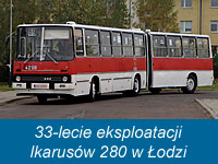 2013-10-12 33-lecie eksploatacji Ikarusów 280 w Łodzi