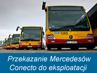 Przekazanie Mercedesów Conecto do eksploatacji liniowej