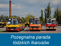 2015-09-19 Pożegnalna parada łódzkich Ikarusów