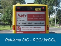Reklama SIG - ROCKWOOL