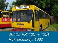JELCZ PR110U nr 1254 (zabytkowy S.U.)