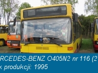 MERCEDES-BENZ O405N2 nr 116 (2756) (historyczny MPK)