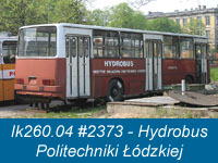 [C0035] Ikarus 260.04 #2373 jako Hydrobus Politechniki Łódzkiej